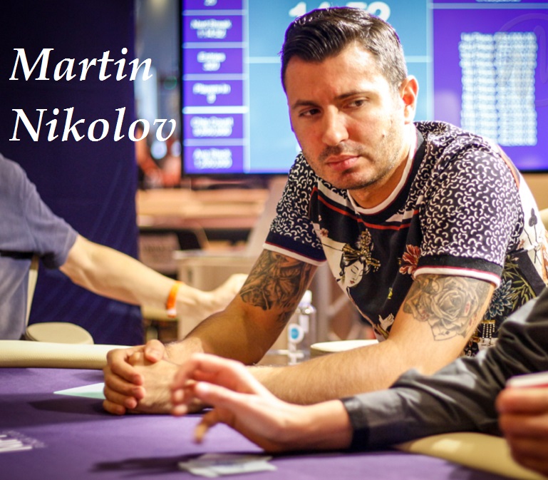 Martin Nikolov at MPNPT2018 Sunny Beach Main Event